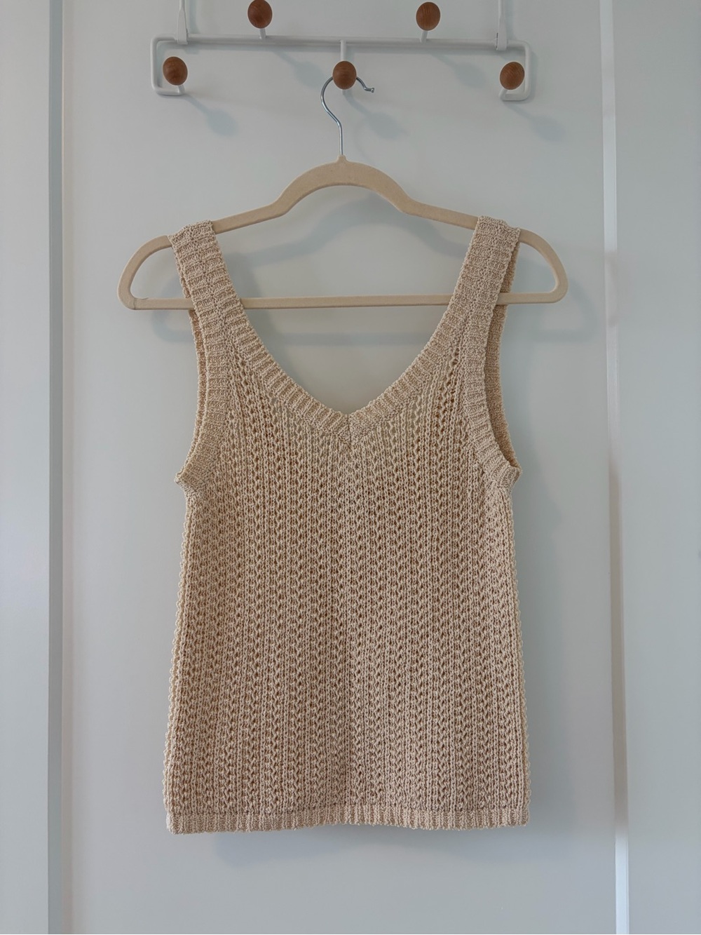 Max Mara Arrigo Crochet Knit Tank